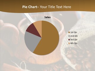 Wood Table Coffee PowerPoint Template