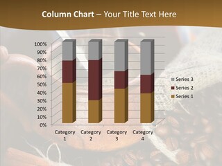 Wood Table Coffee PowerPoint Template