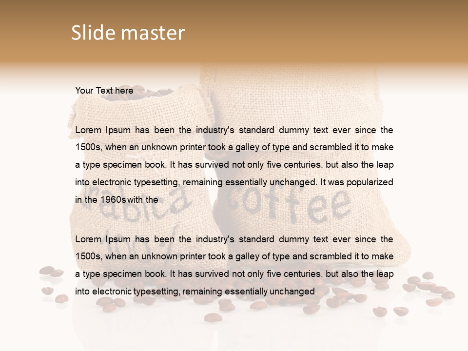 Backgrounds White Seed PowerPoint Template