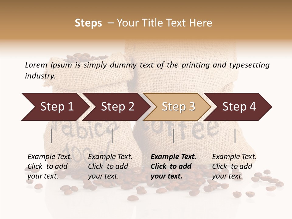 Backgrounds White Seed PowerPoint Template