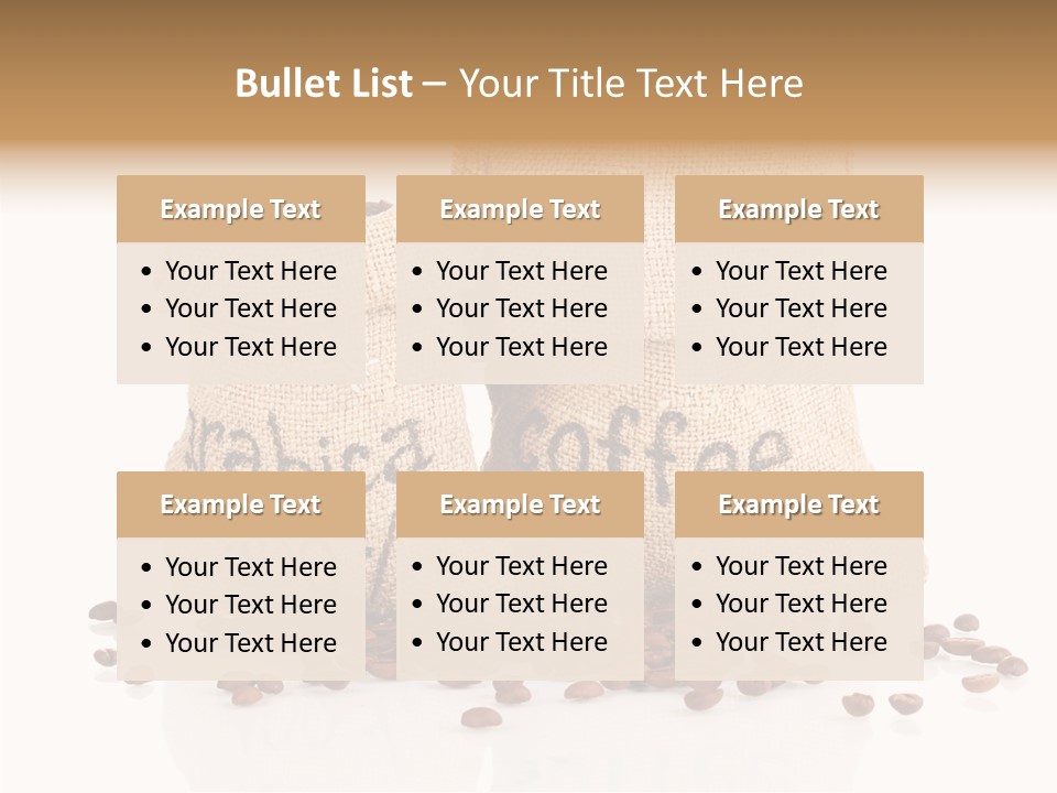 Backgrounds White Seed PowerPoint Template