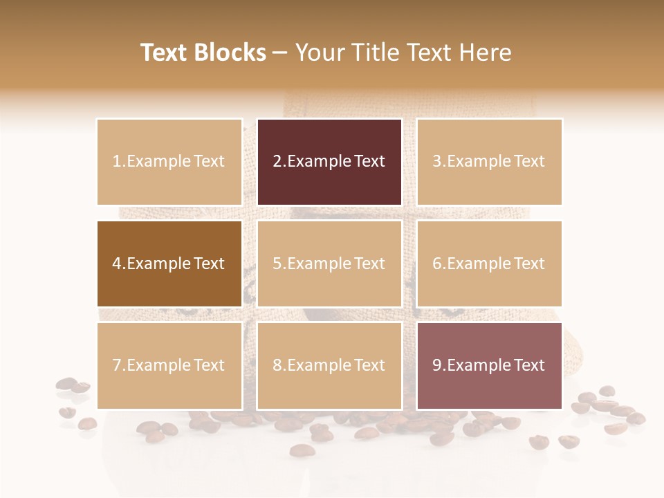 Backgrounds White Seed PowerPoint Template