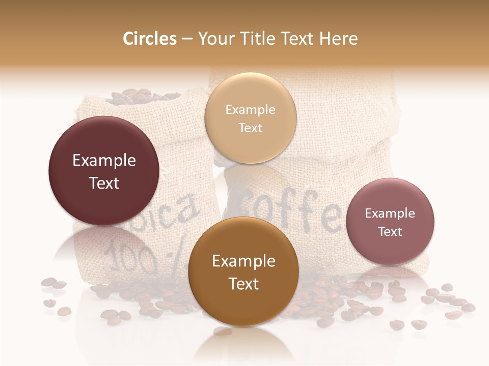 Backgrounds White Seed PowerPoint Template