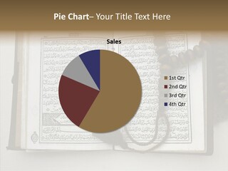 Book Muslim Rosary PowerPoint Template