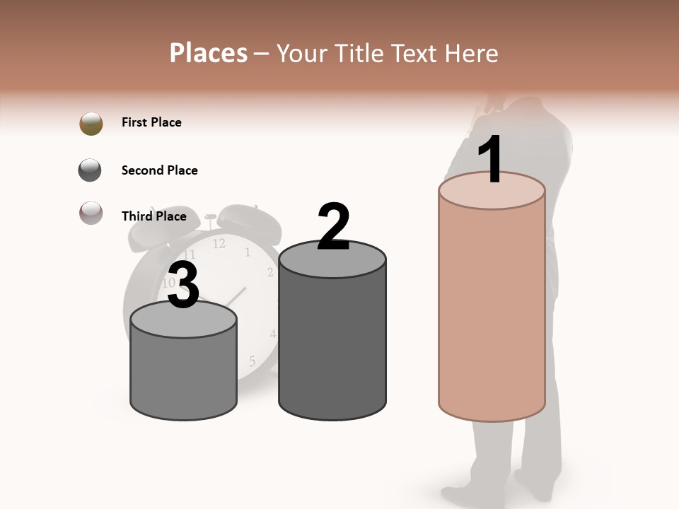 Alarm Number Single PowerPoint Template