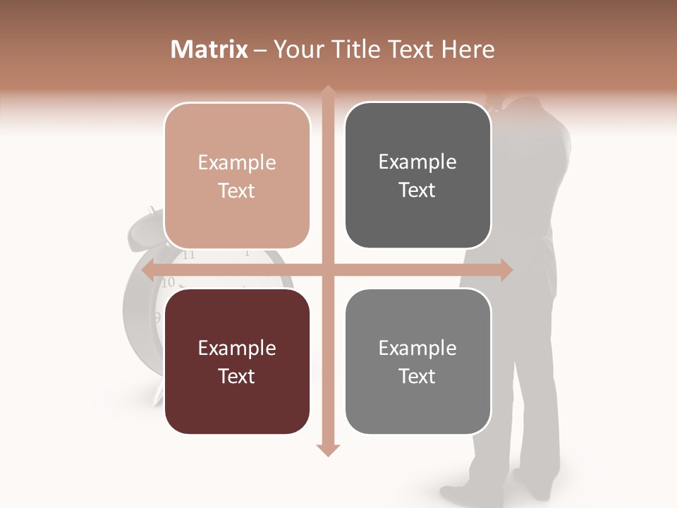 Alarm Number Single PowerPoint Template