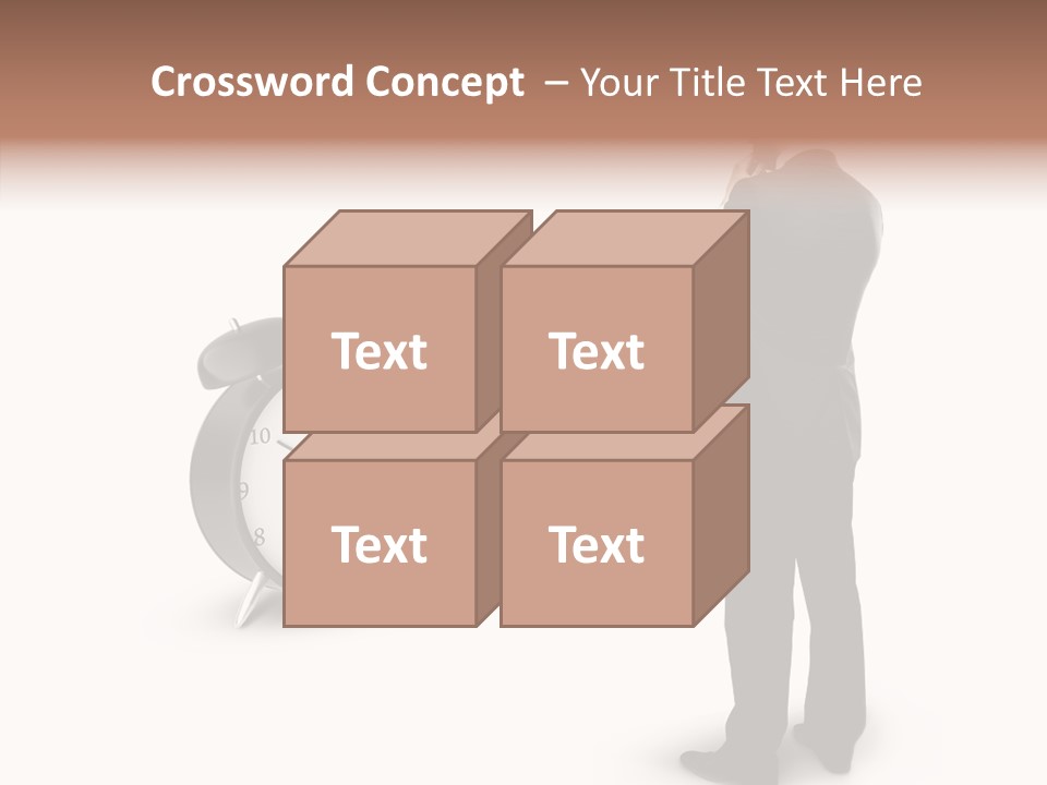 Alarm Number Single PowerPoint Template