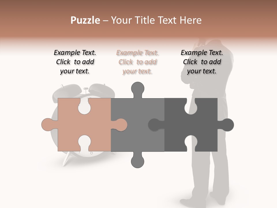 Alarm Number Single PowerPoint Template