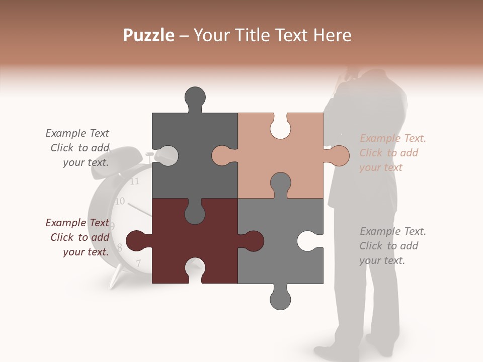 Alarm Number Single PowerPoint Template