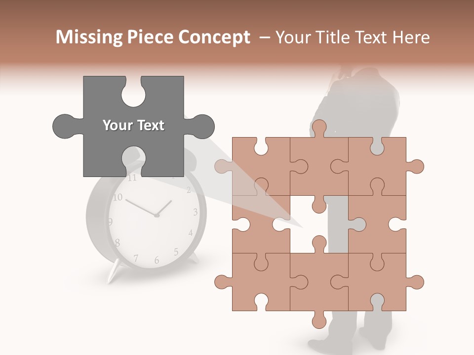 Alarm Number Single PowerPoint Template