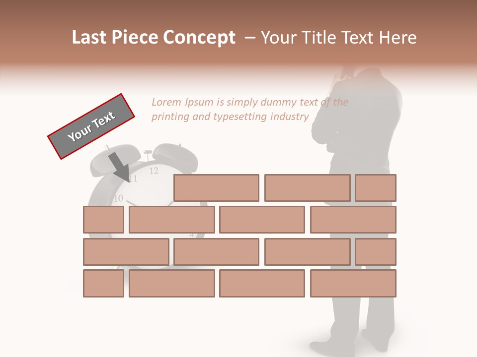 Alarm Number Single PowerPoint Template