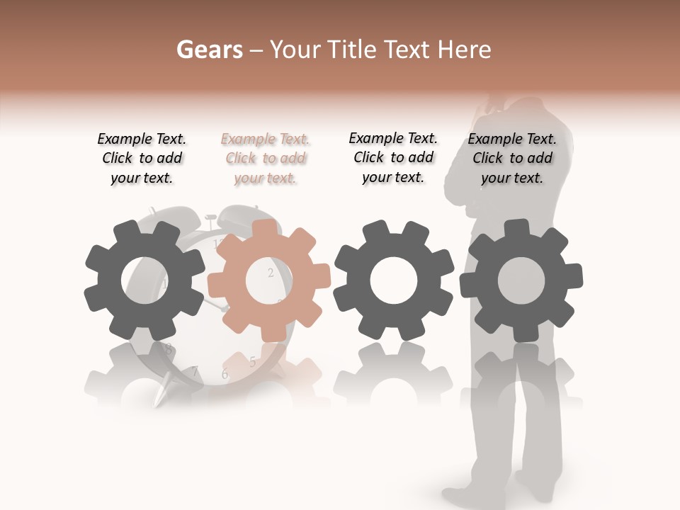 Alarm Number Single PowerPoint Template