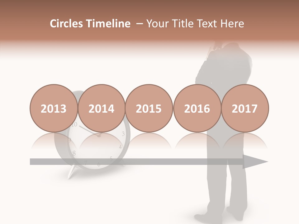 Alarm Number Single PowerPoint Template