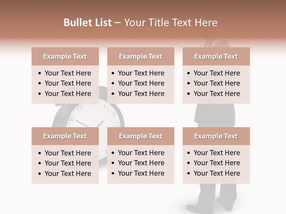 Alarm Number Single PowerPoint Template