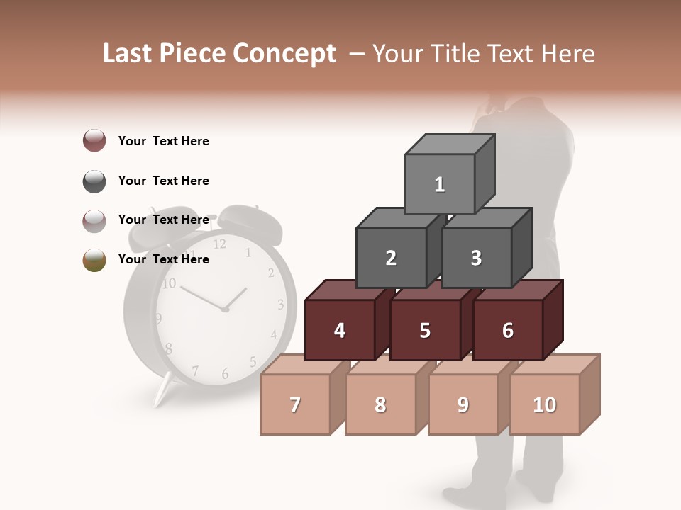 Alarm Number Single PowerPoint Template