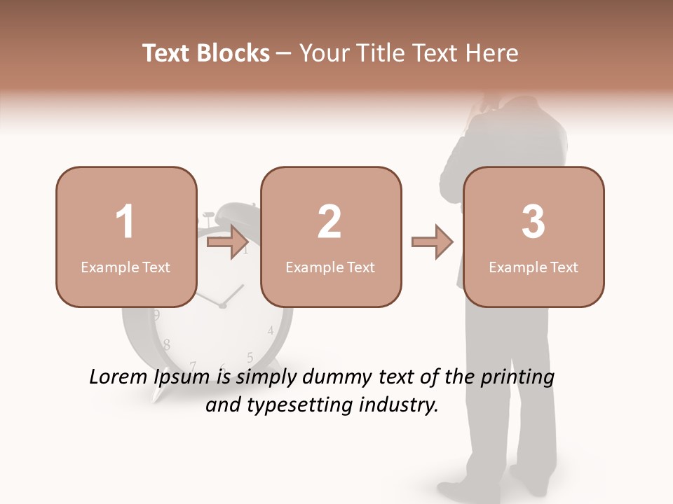 Alarm Number Single PowerPoint Template