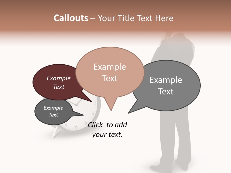 Alarm Number Single PowerPoint Template