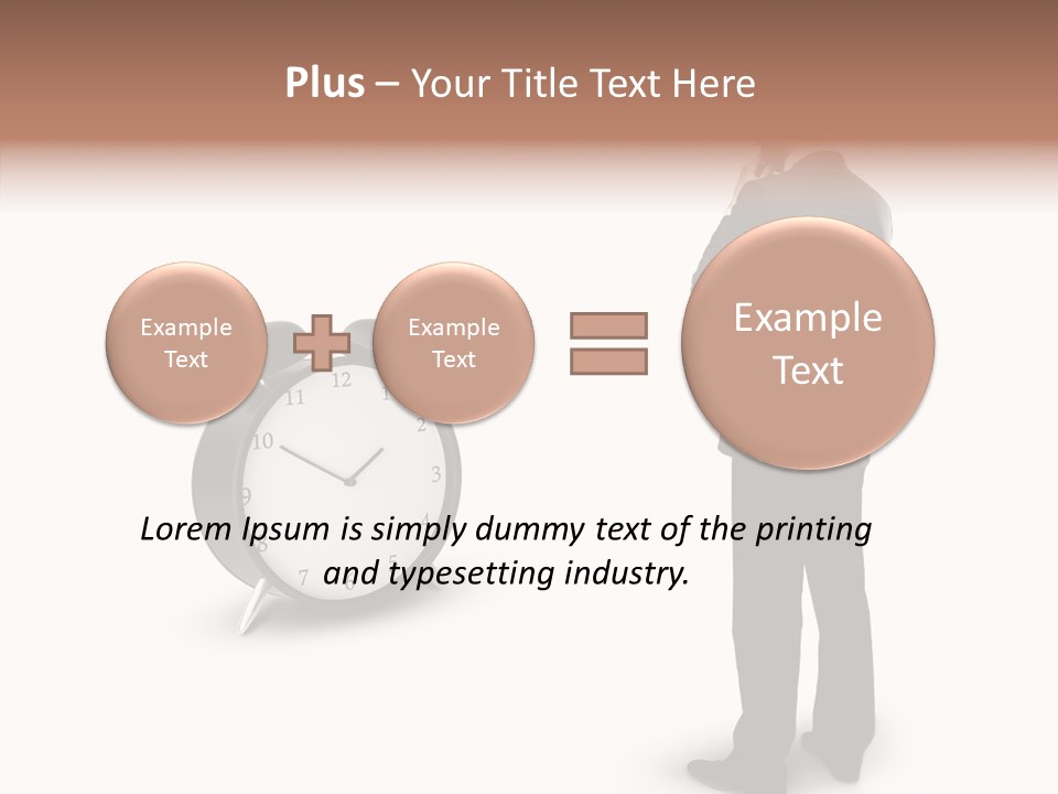 Alarm Number Single PowerPoint Template