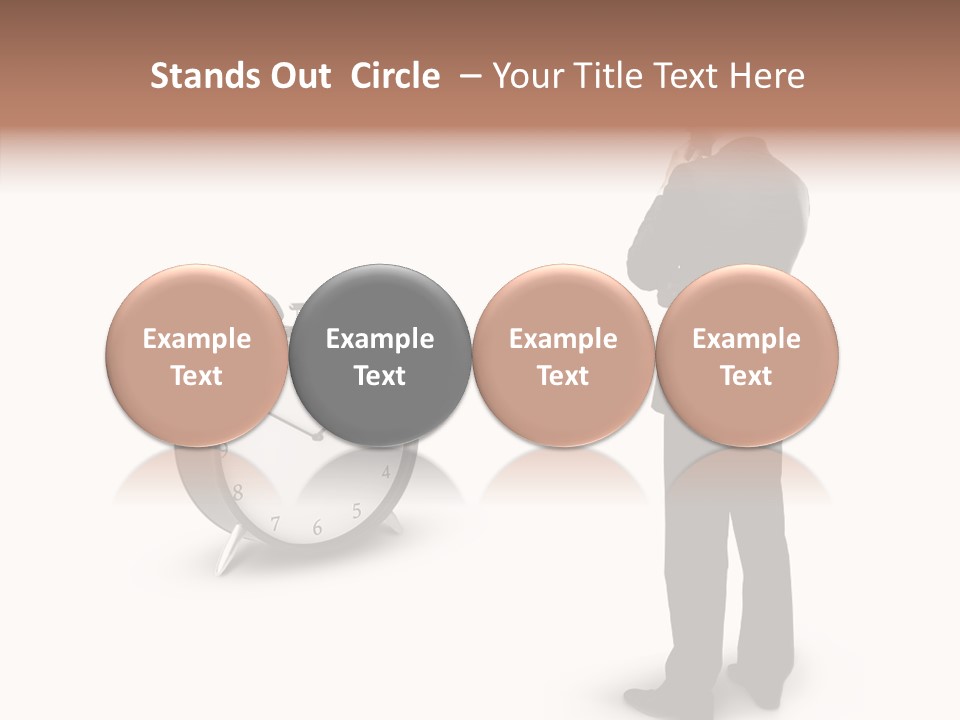 Alarm Number Single PowerPoint Template