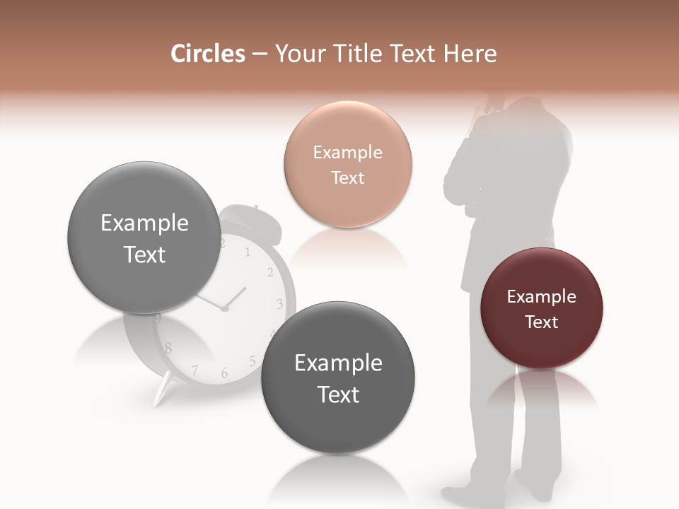 Alarm Number Single PowerPoint Template