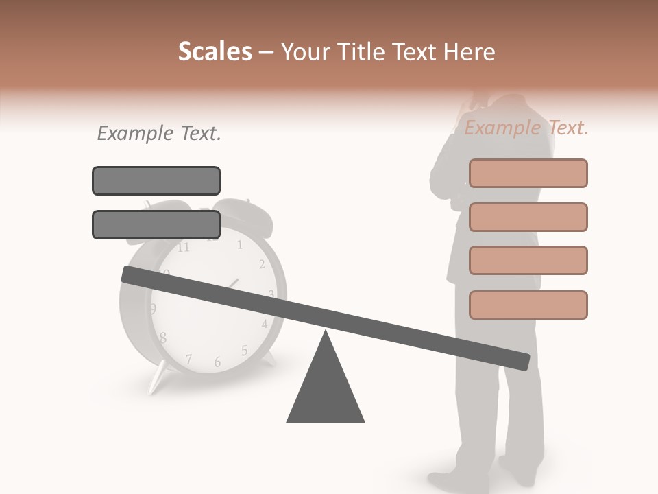 Alarm Number Single PowerPoint Template