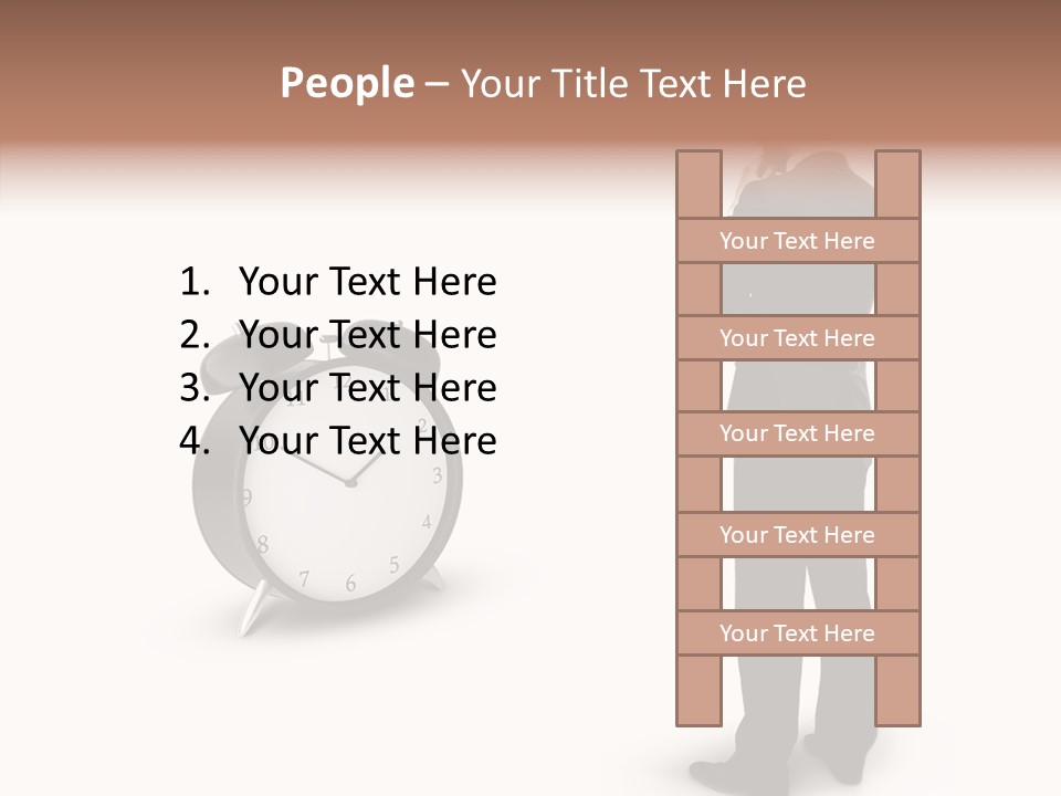 Alarm Number Single PowerPoint Template