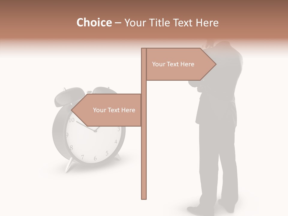 Alarm Number Single PowerPoint Template