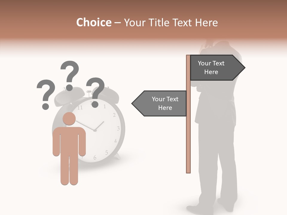 Alarm Number Single PowerPoint Template