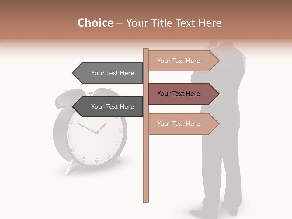 Alarm Number Single PowerPoint Template