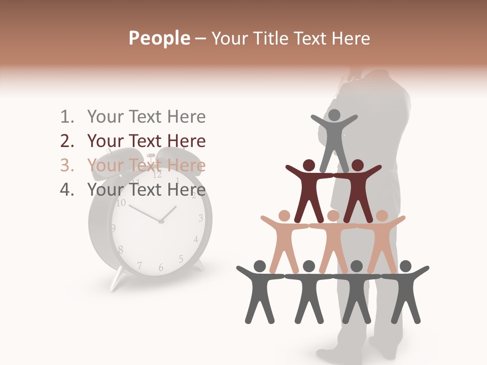 Alarm Number Single PowerPoint Template