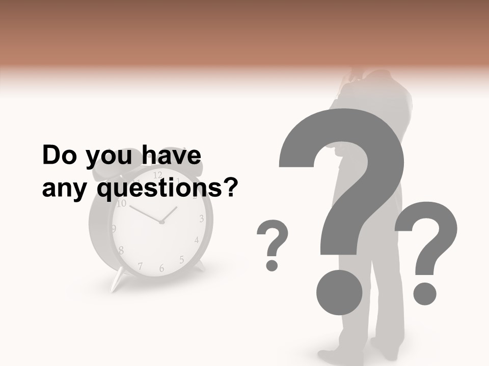 Alarm Number Single PowerPoint Template