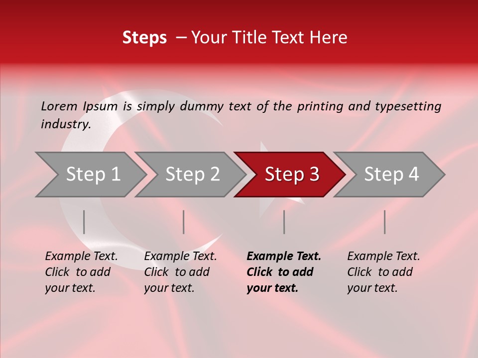 Freedom Canvas Wavy PowerPoint Template