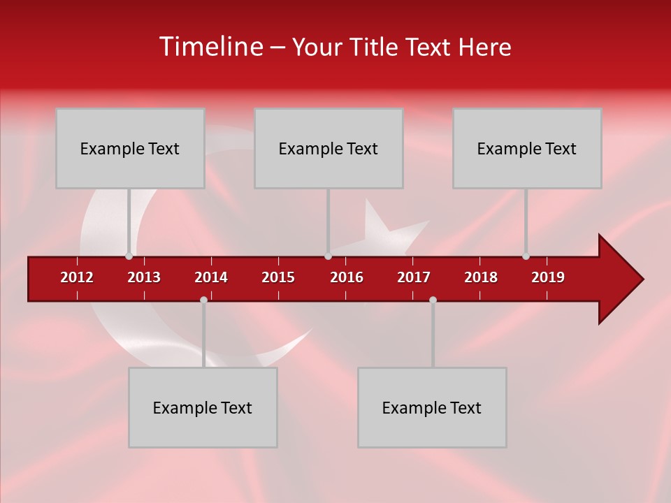 Freedom Canvas Wavy PowerPoint Template