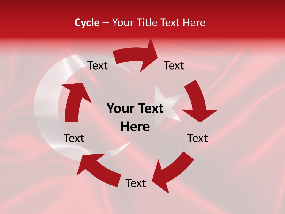 Freedom Canvas Wavy PowerPoint Template