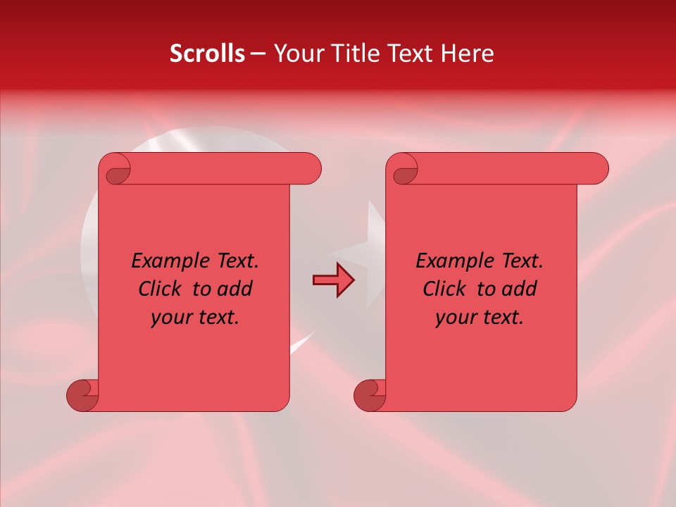 Freedom Canvas Wavy PowerPoint Template