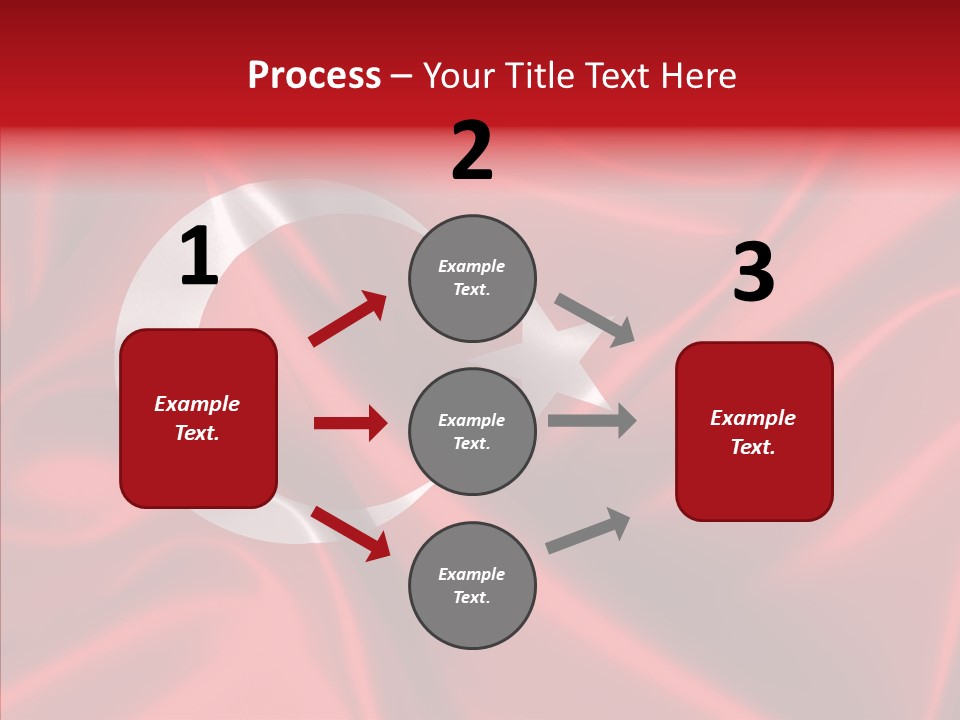 Freedom Canvas Wavy PowerPoint Template