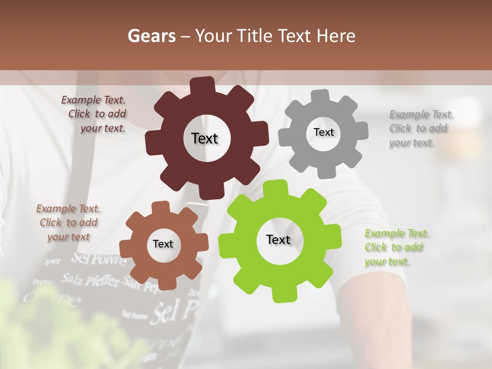 Food Cooker  PowerPoint Template