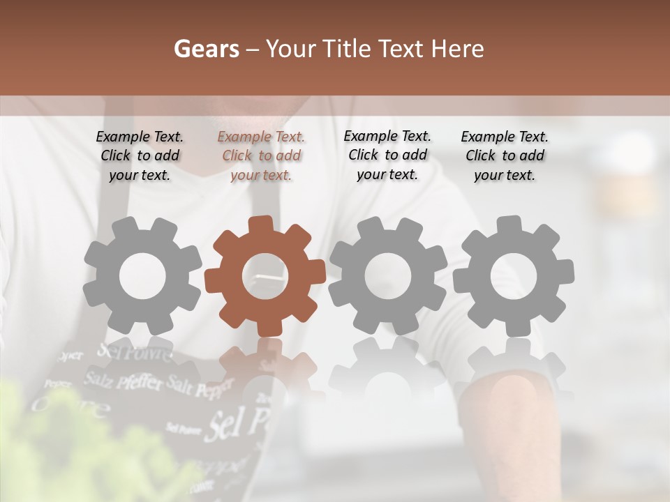 Food Cooker  PowerPoint Template