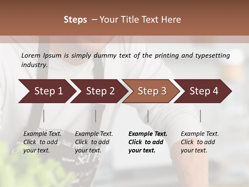 Food Cooker  PowerPoint Template