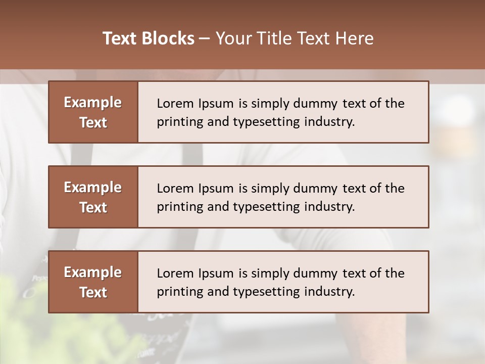 Food Cooker  PowerPoint Template