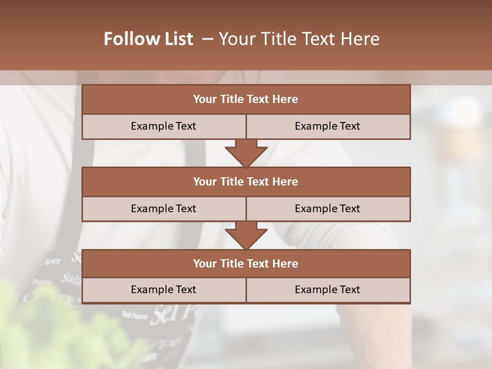 Food Cooker  PowerPoint Template