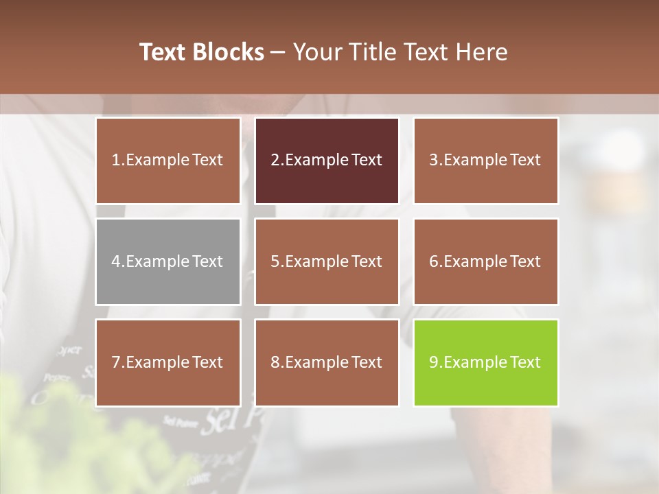 Food Cooker  PowerPoint Template