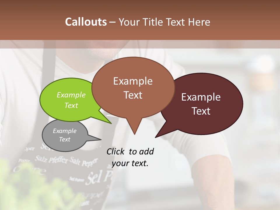 Food Cooker  PowerPoint Template