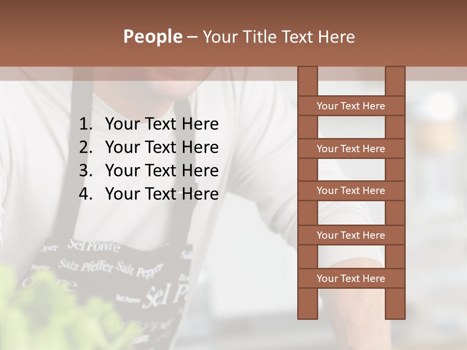 Food Cooker  PowerPoint Template