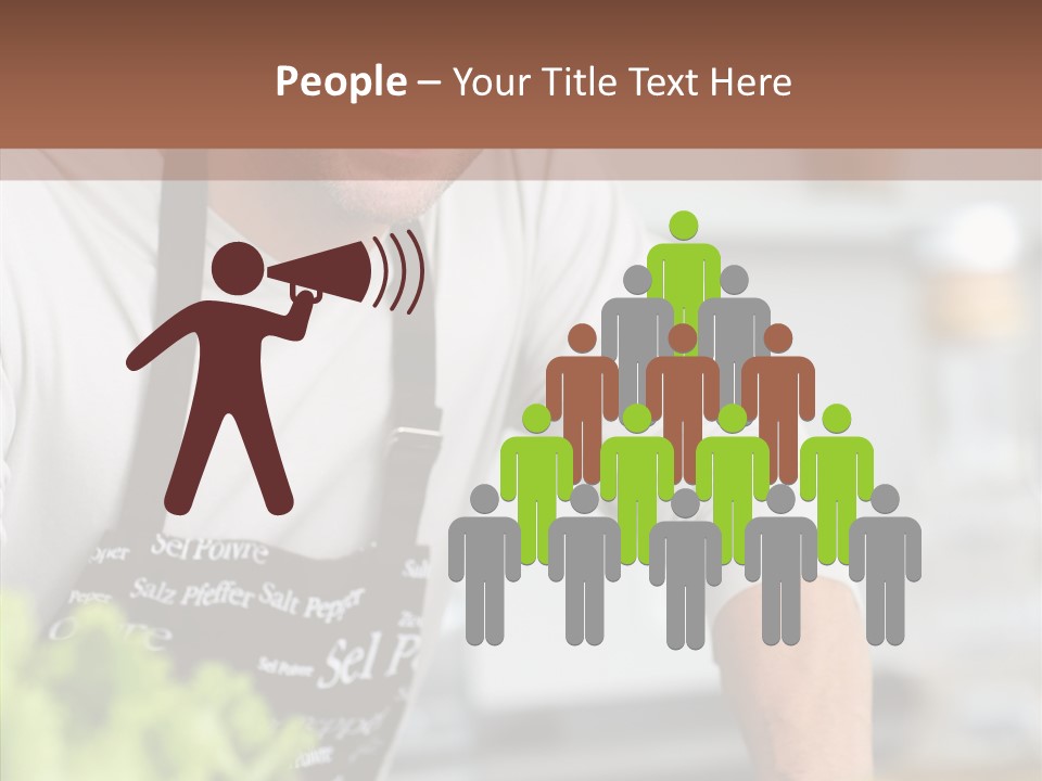 Food Cooker  PowerPoint Template