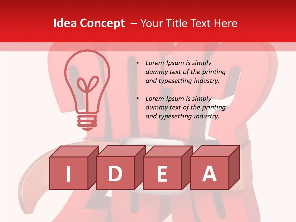 Global Financial Bankruptcy PowerPoint Template