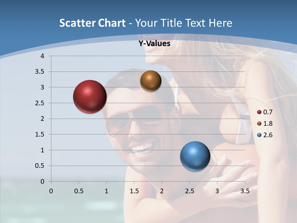 People Shape Woman PowerPoint Template