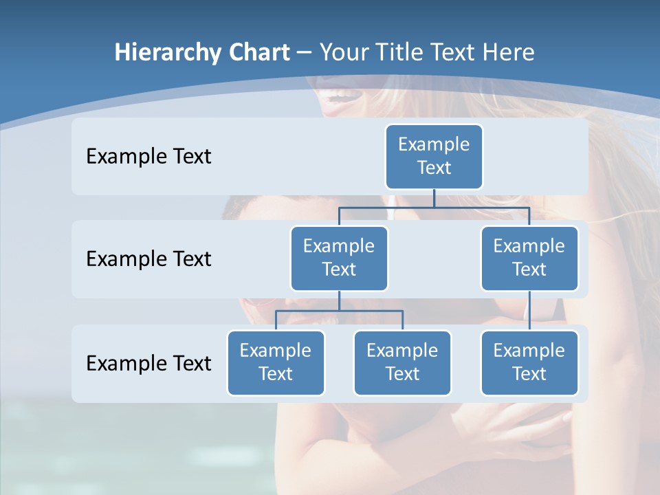 People Shape Woman PowerPoint Template