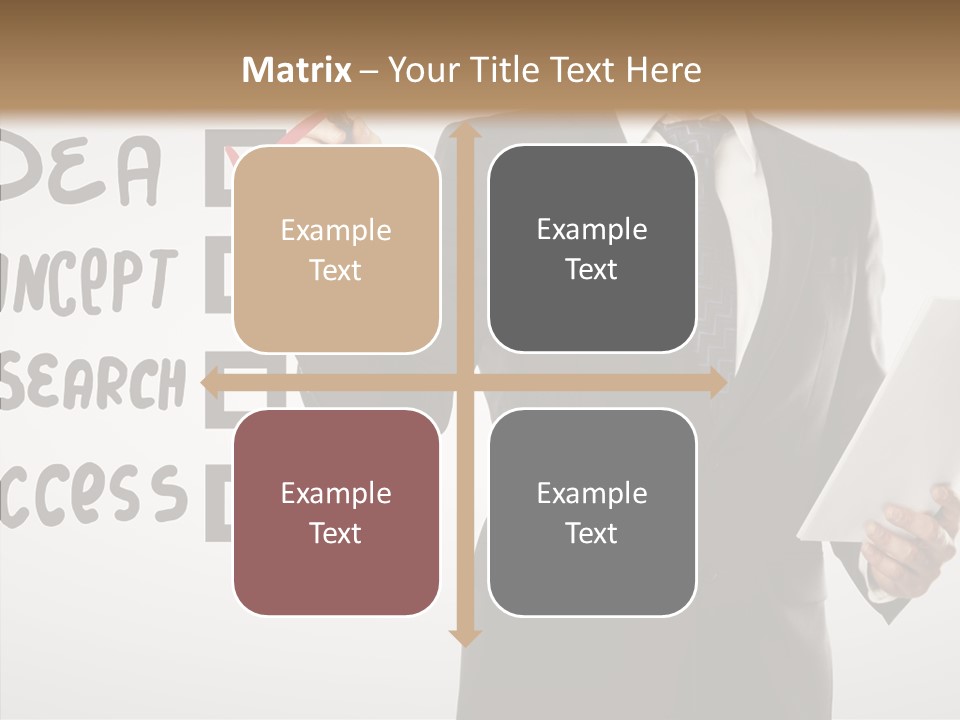 Checklist Square Performance PowerPoint Template