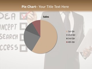 Checklist Square Performance PowerPoint Template